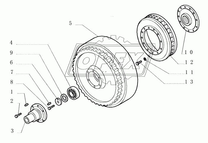 TORQUE CONVERTER ­ COMPONENTS 1