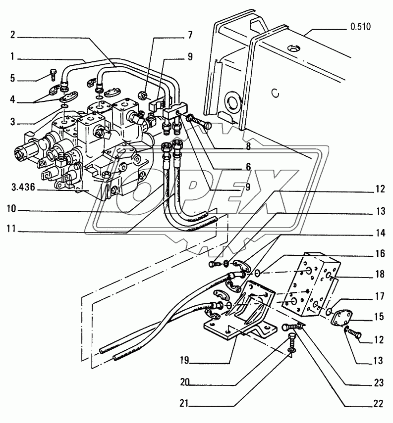 REAR EQUIPMENT PIPING