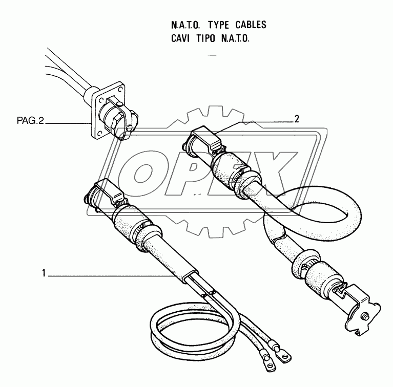 BATTERY ­ STARTING CABLES