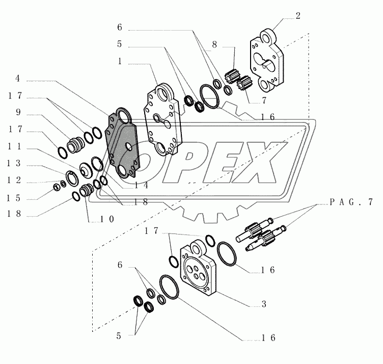 TRANSMISSION­CONVERTER PUMP­COMPONENTS 1