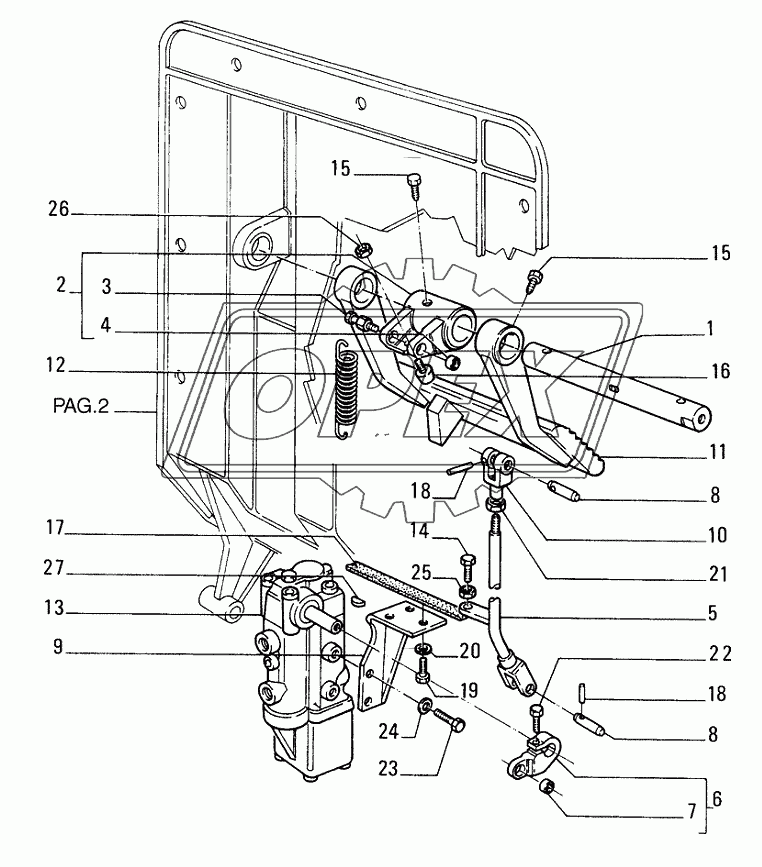 BRAKE CONTROLS ­ STEERING CLUTCH 1