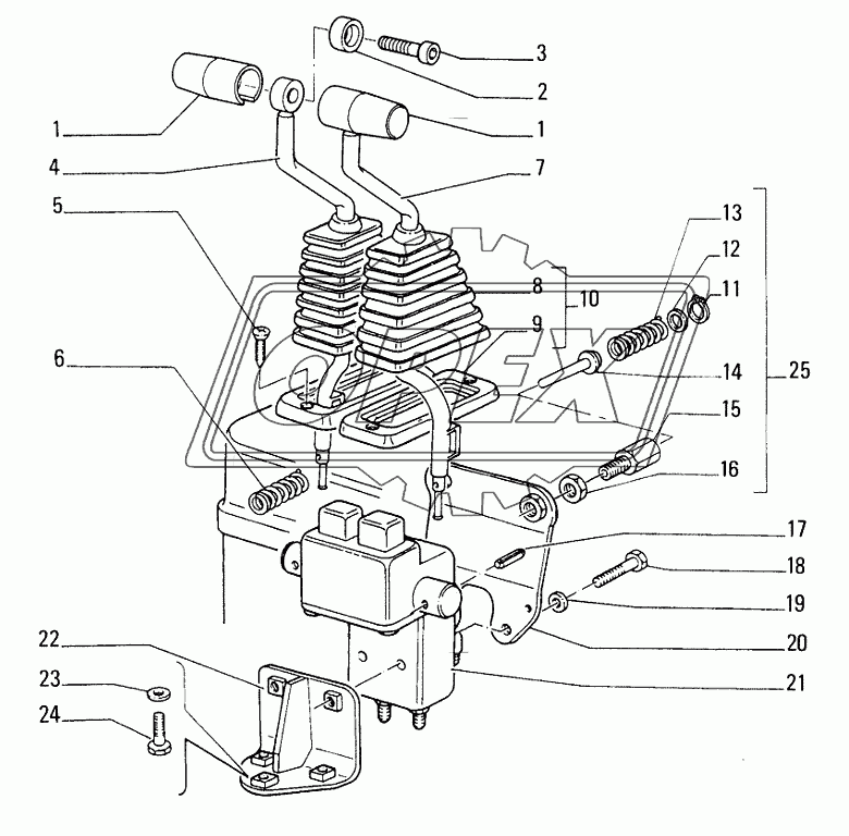 BRAKE CONTROLS ­ STEERING CLUTCH 3