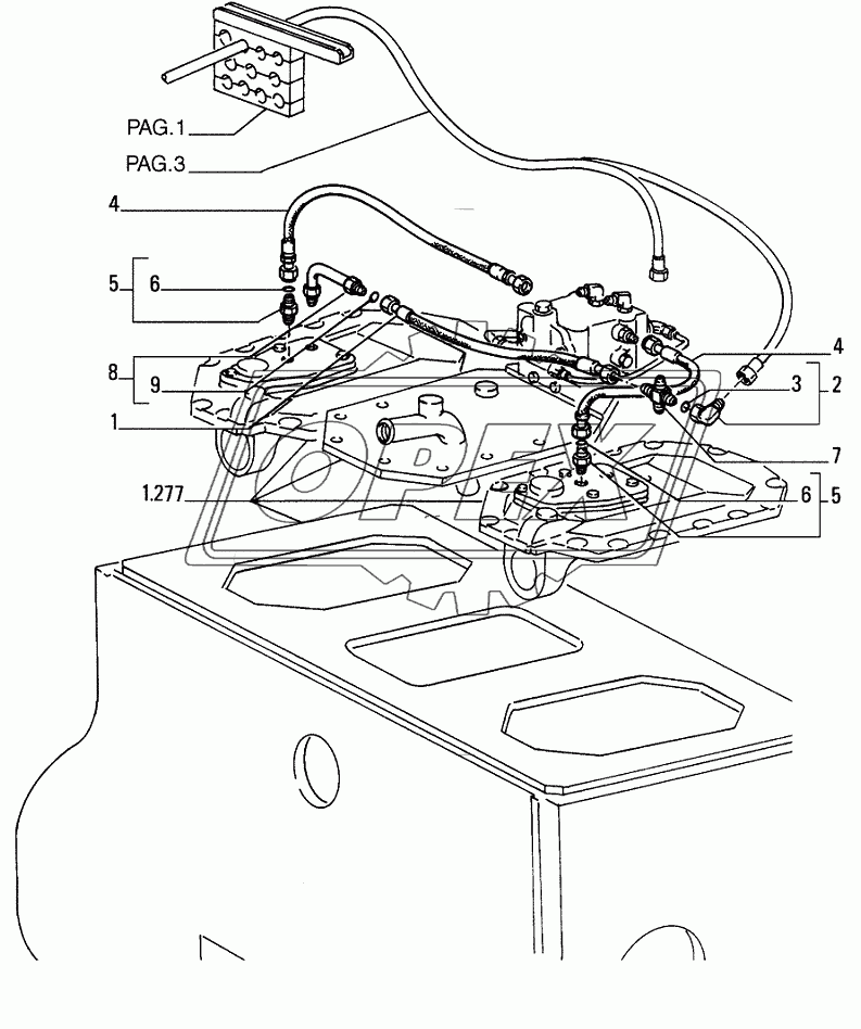 STEERING CONNECTING PIPING 2