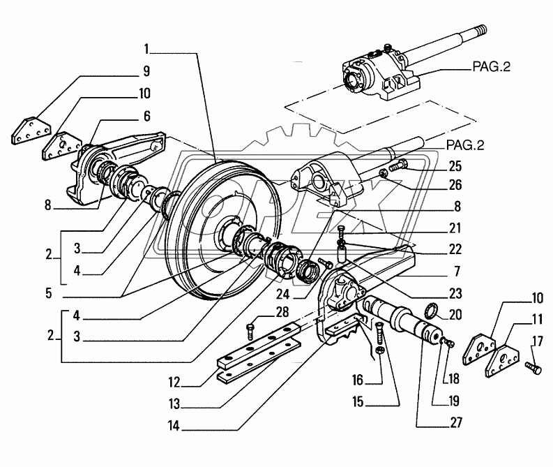 TRACK IDLER 1