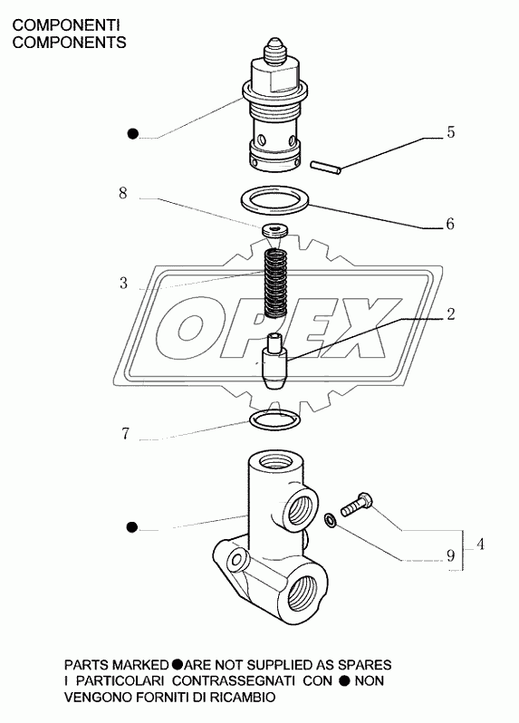 UNIT TORQUE CONVERTER ­ VALVE