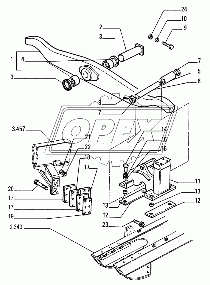 TRACK FRONT SUSPENSION