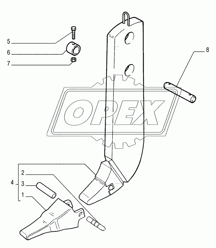 RIPPER SHANK ­ OPTIONAL CODE 784115081