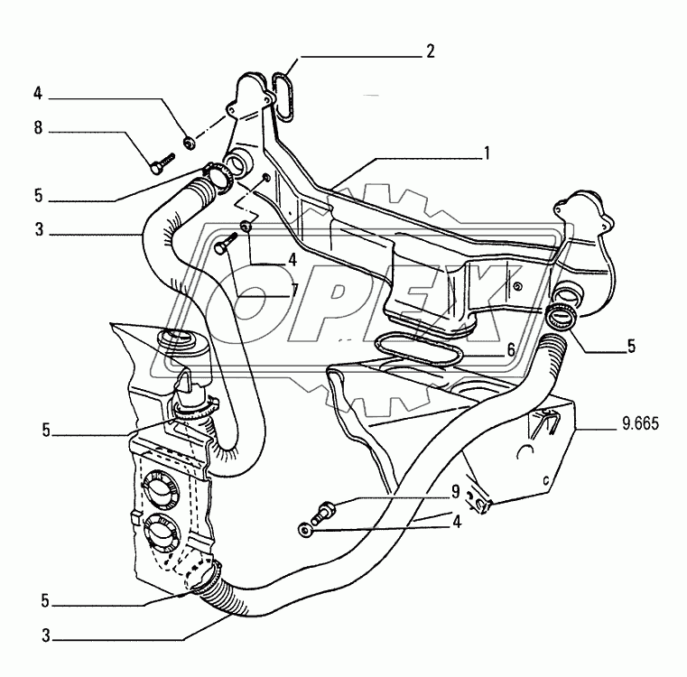 ROPS CAB ­ SHROUD ­ OPTIONAL CODE 784133051