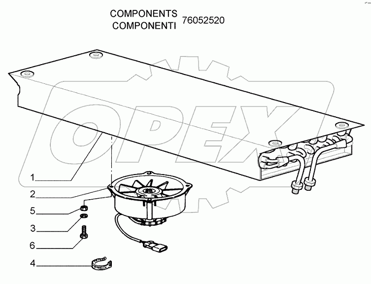 AIR CONDITIONING ­ CONDENSER ­ OPTIONAL CODE 784135031