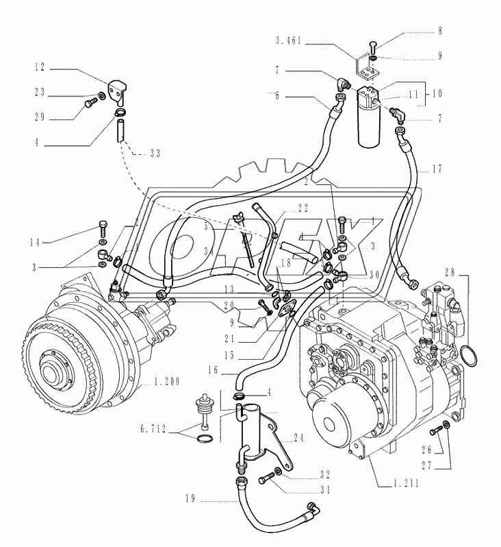 TRANSMISSION LUBRIFICATION SYSTEM