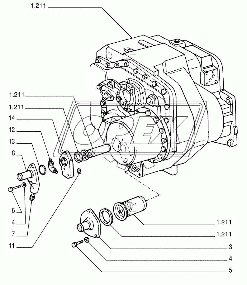 TRANSMISSION  LUBRICATION SYSTEM