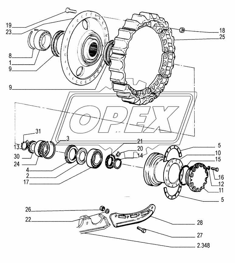 REAR TRANSMISSION ­ CASE 4