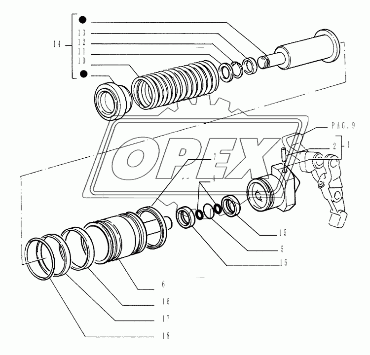 REAR TRANSMISSION ­ BRAKES 2