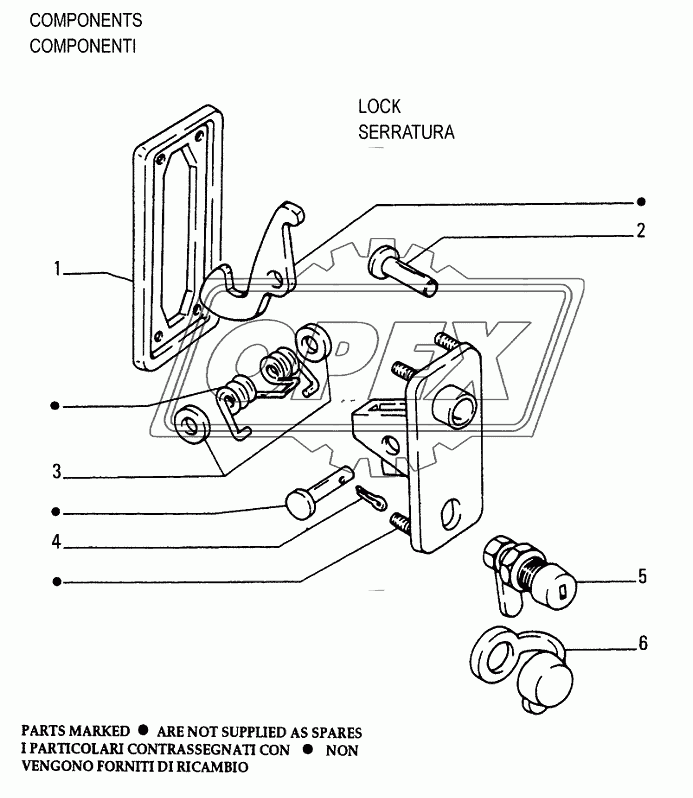 HOODS ­ LOCK