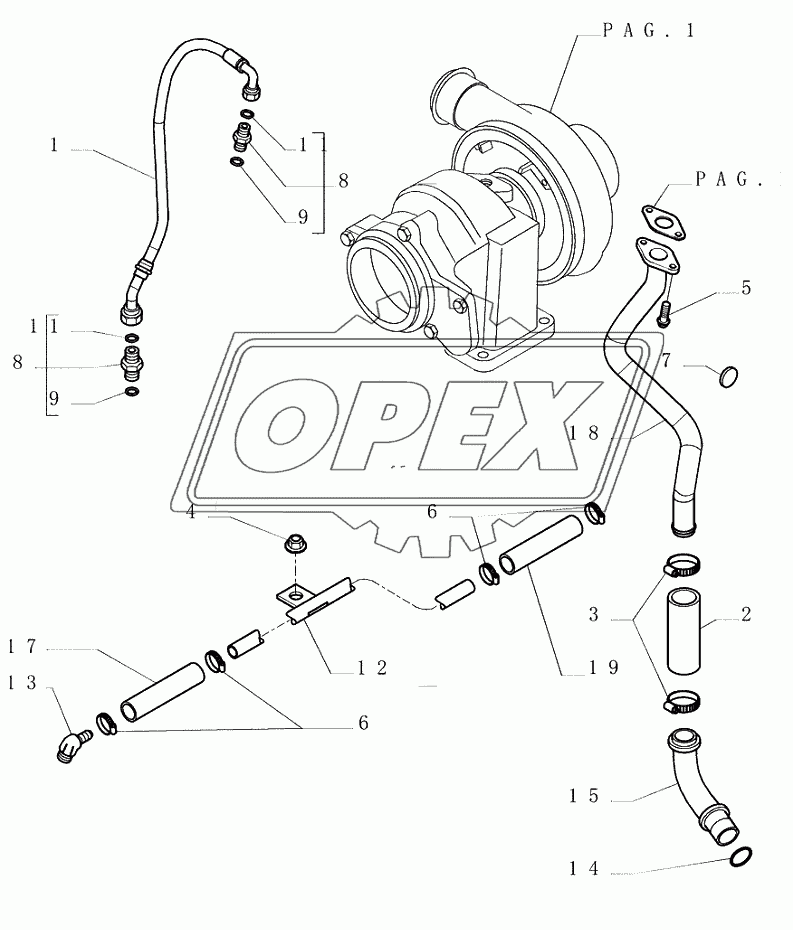 TURBOCHARGER ­ PIPING