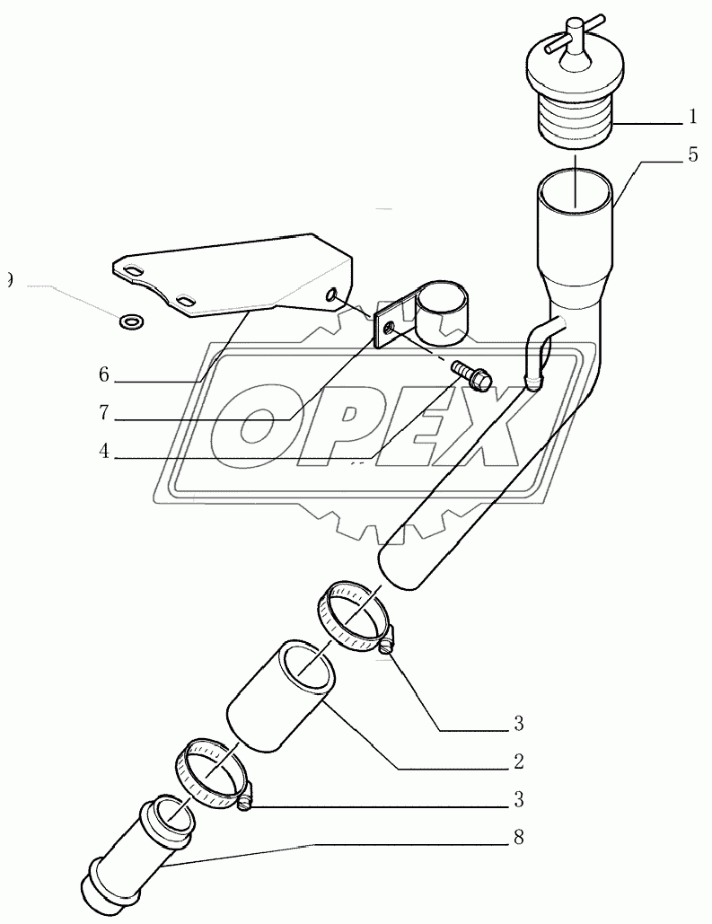 PIPING ­ ENGINE OIL