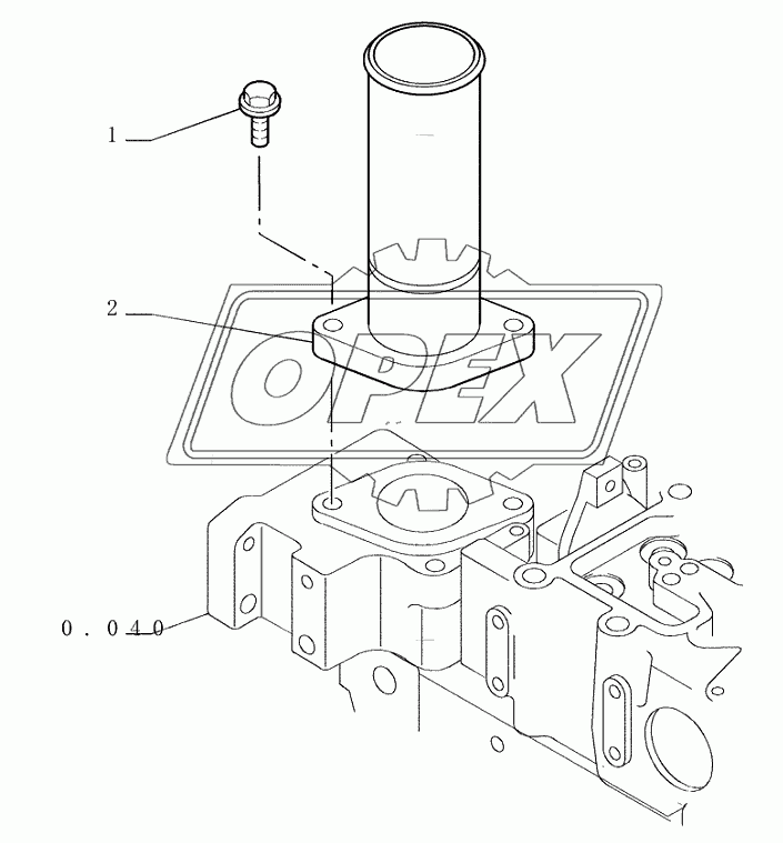 PIPING ­ ENGINE COOLING SYSTEM 2