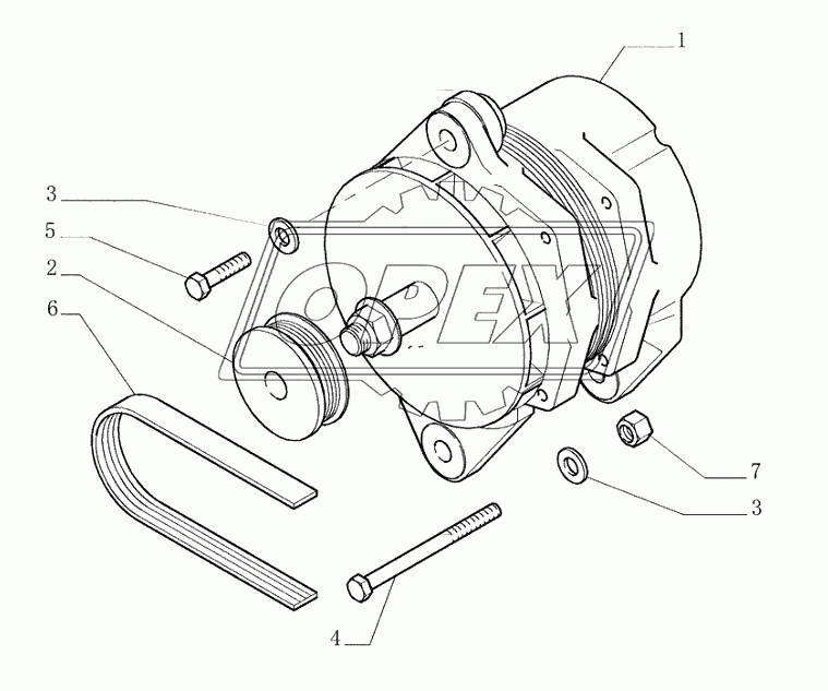 0.400(01) ­ ALTERNATOR