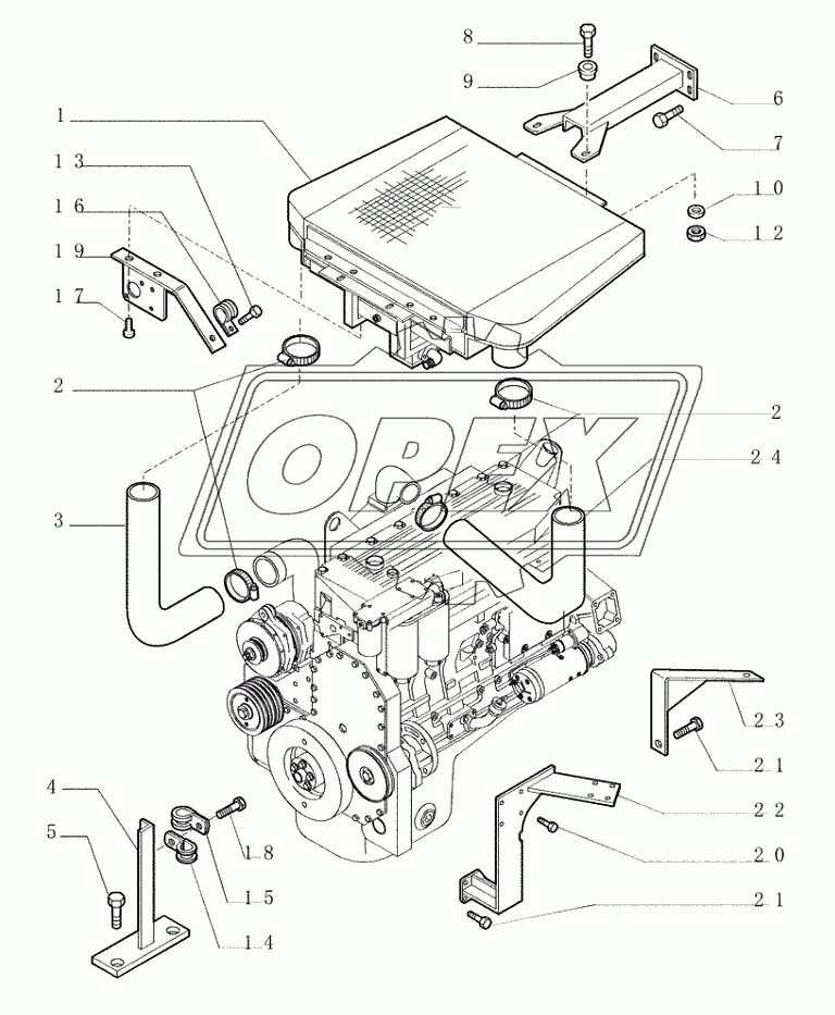 0.500(01) ­ ENGINE ­ RELATED PARTS