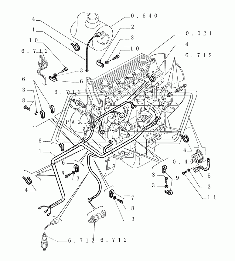 6.711(03) ­ ELECTRICAL SYSTEM ­ ELECTRIC WIRING