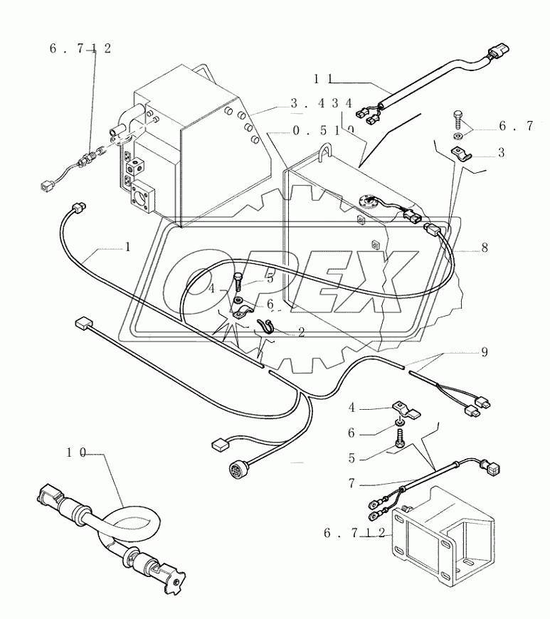 6.711(05) ­ ELECTRICAL SYSTEM ­ ELECTRIC WIRING