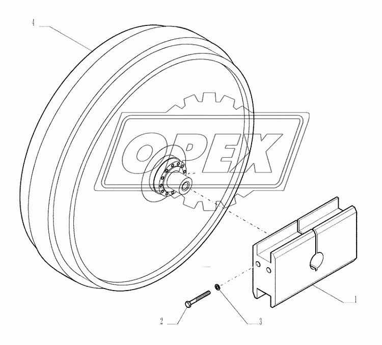 2.346(01) ­ TRACK IDLER