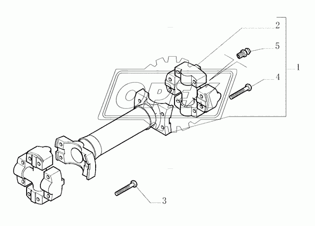 1.204(01) ­ DRIVE SHAFT