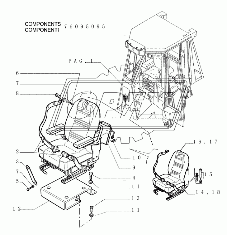 9.652(03) ­ ROPS CAB ­ OPTIONAL CODE 784109211