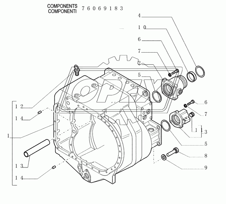 1.211(02) ­ TRANSMISSION ­ CASE