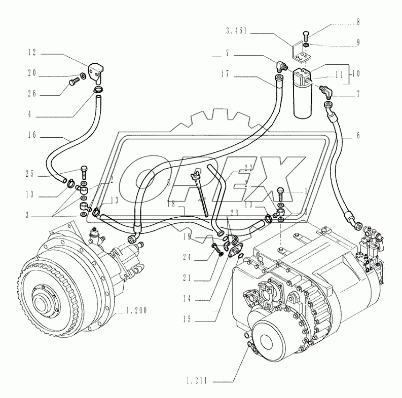 1.220(01) ­ TRANSMISSION LUBRICATION SYSTEM