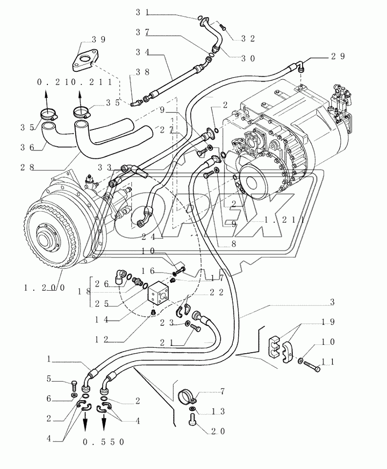 1.220(02) ­ TRANSMISSION LUBRICATION SYSTEM