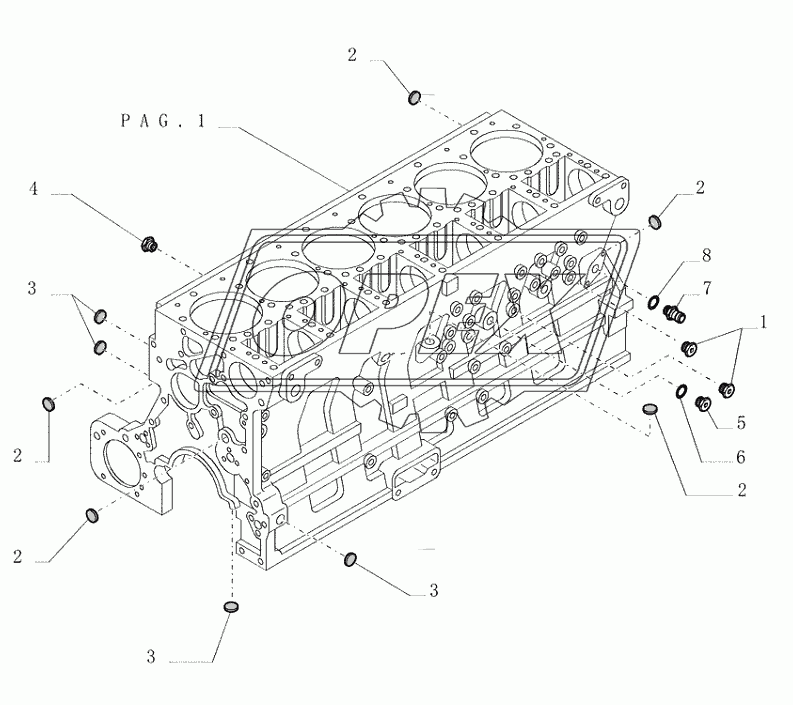 0.040(03) ­ CRANKCASE