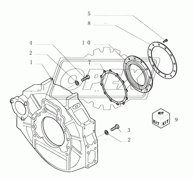 0.043(03) ­ CRANKCASE COVERS