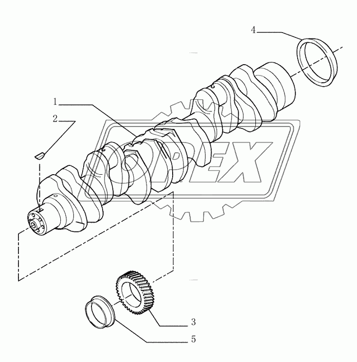 0.080(01) ­ CRANKSHAFT