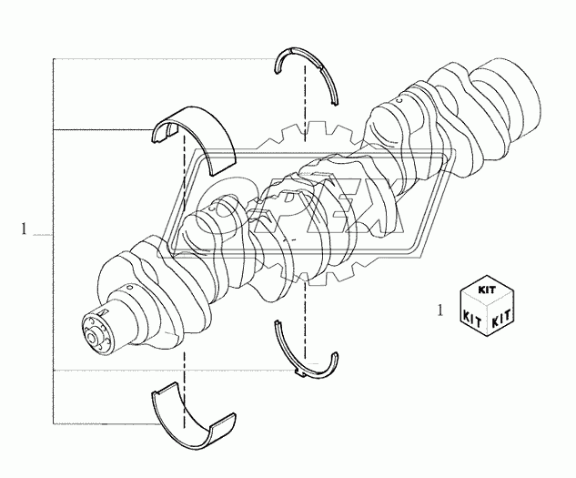 0.080(02) ­ CRANKSHAFT