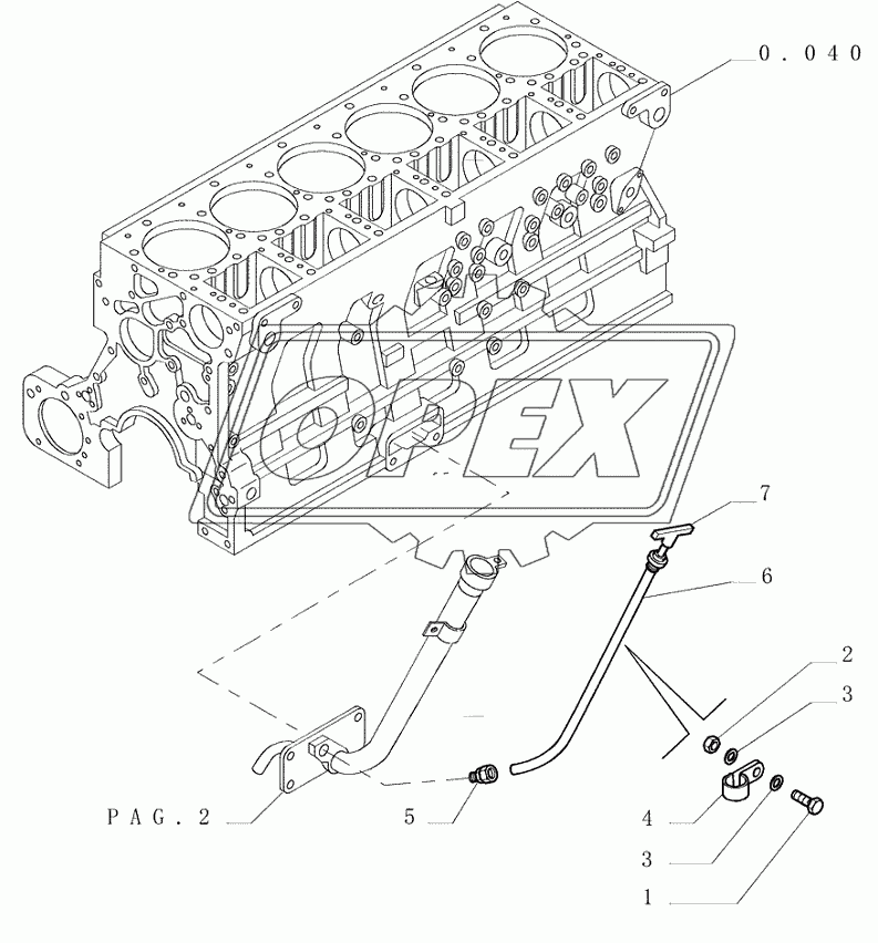 0.270(01) ­ ENGINE OIL DIPSTICK