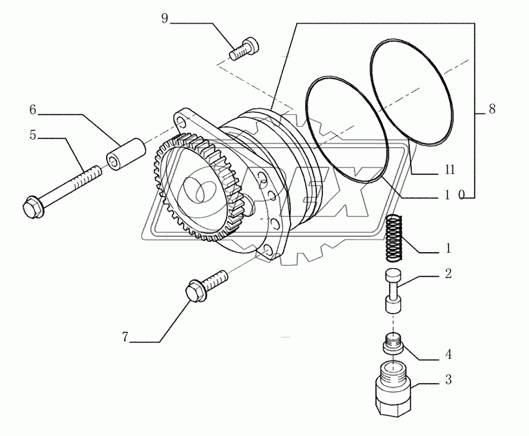 0.300(01) ­ OIL PUMP ­ ENGINE