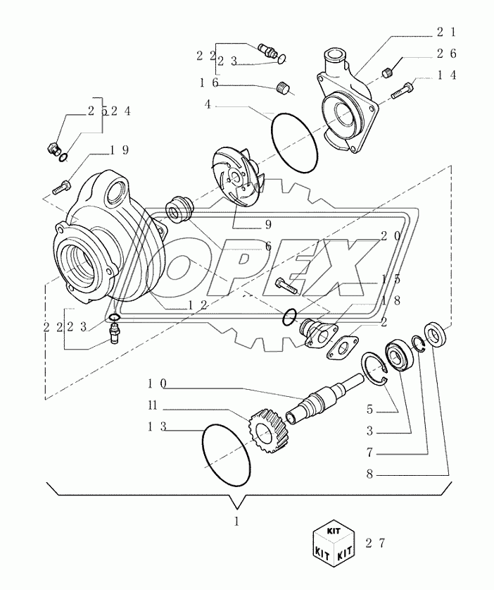 0.320(01) ­ WATER PUMP