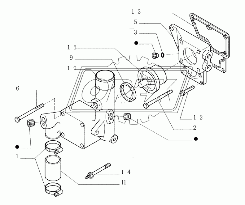 0.326(01) ­ THERMOSTAT ­ ENGINE COOLING SYSTEM