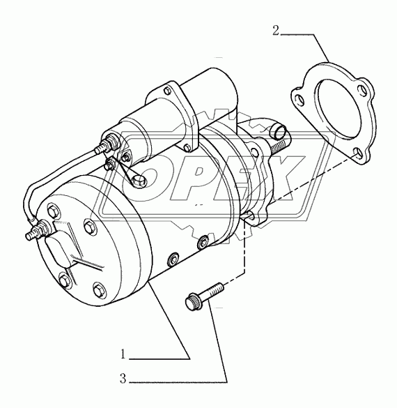 0.360(01) ­ STARTER MOTOR