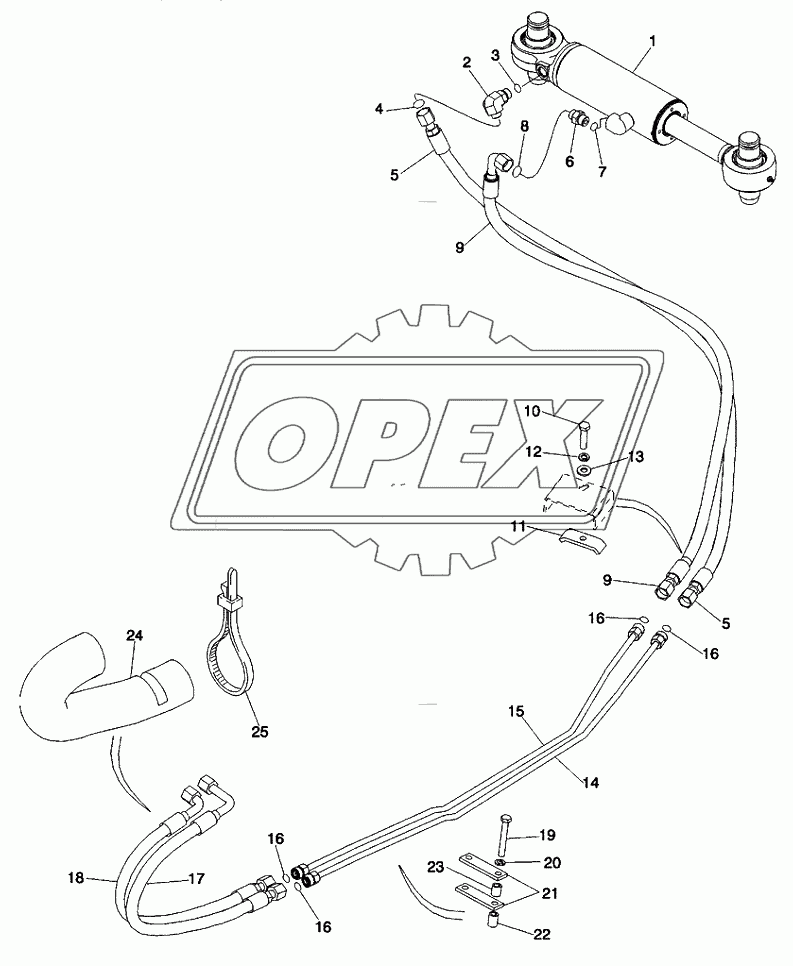 HYDRAULICS ­ TILT CIRCUIT