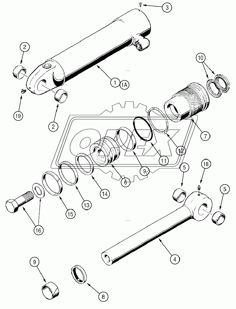 CYLINDER ASSY ­ RIPPER