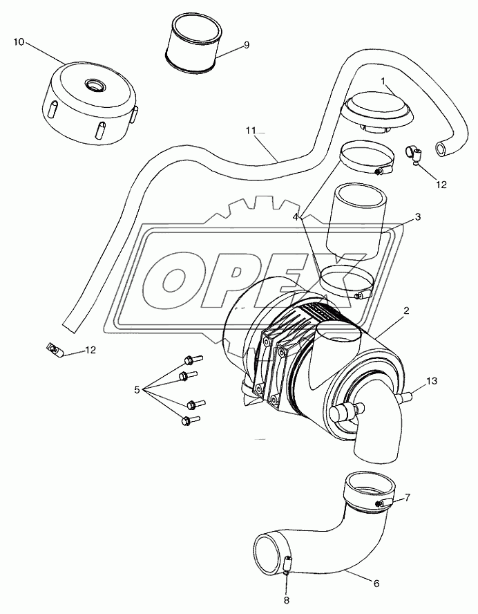 AIR CLEANER ­ MOUNTING