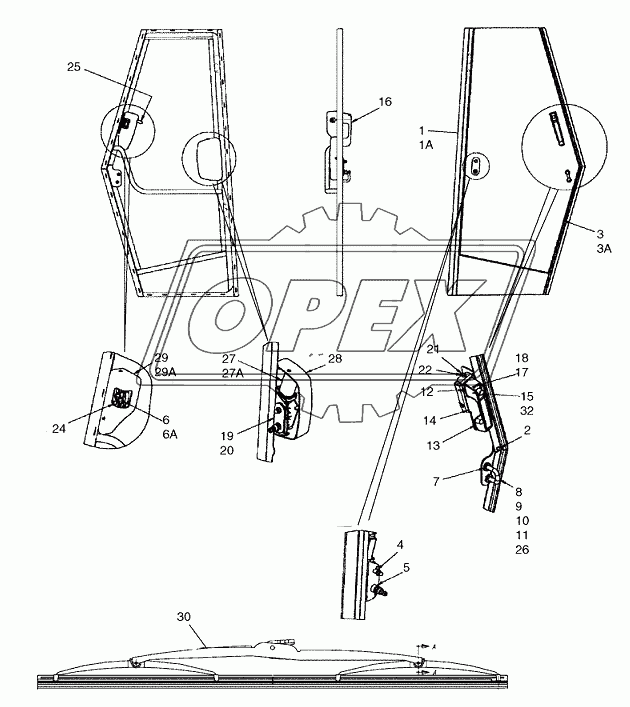 CAB ­ DOORS