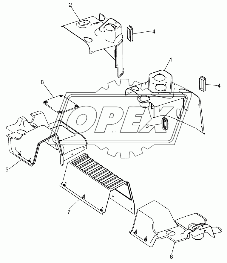 CAB ­ CONSOLES, SIDE