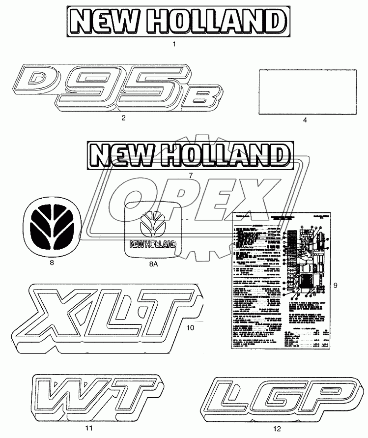 DECALS ­ ENGLISH 1