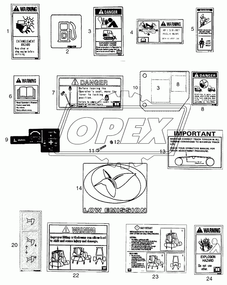 DECALS ­ ENGLISH 3