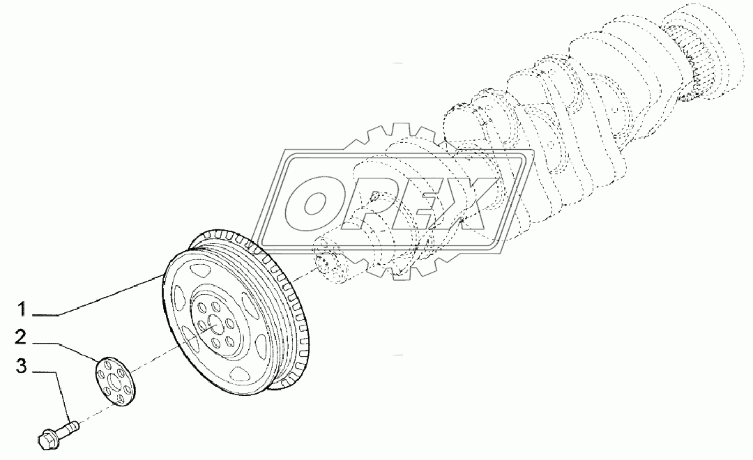 CRANKSHAFT ­ PULLEY