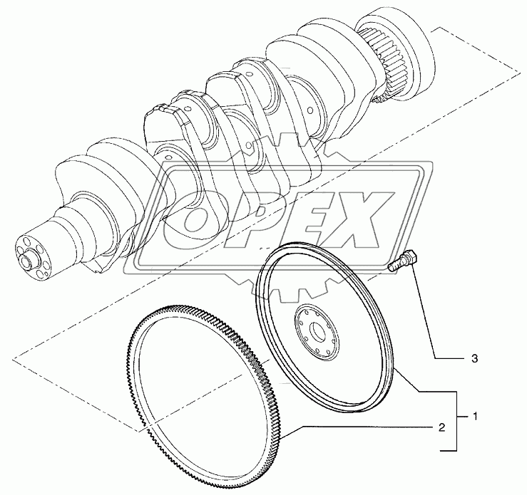 FLYWHEEL ­ ENGINE