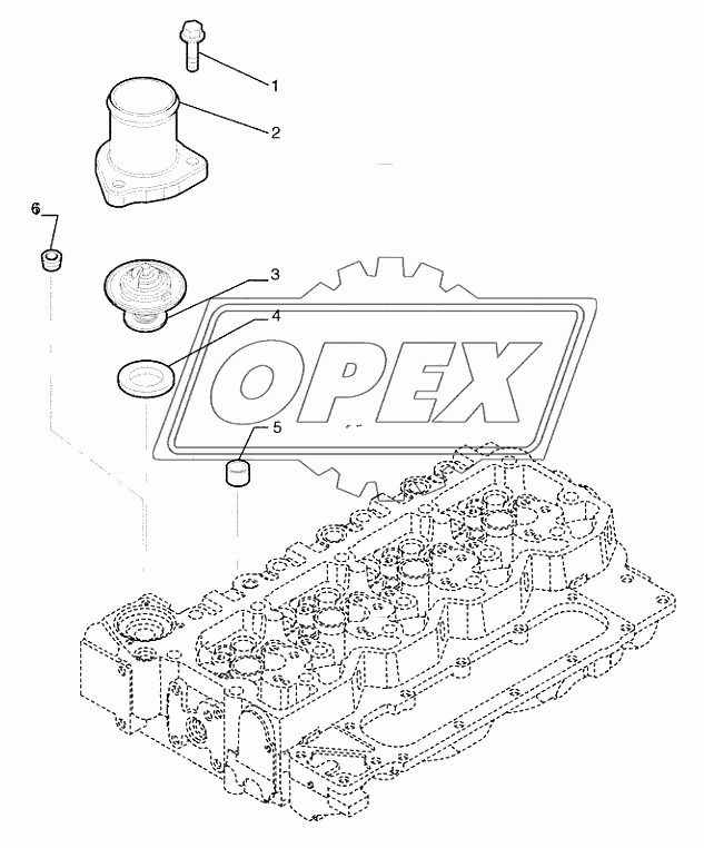 THERMOSTAT ­ ENGINE COOLING SYSTEM